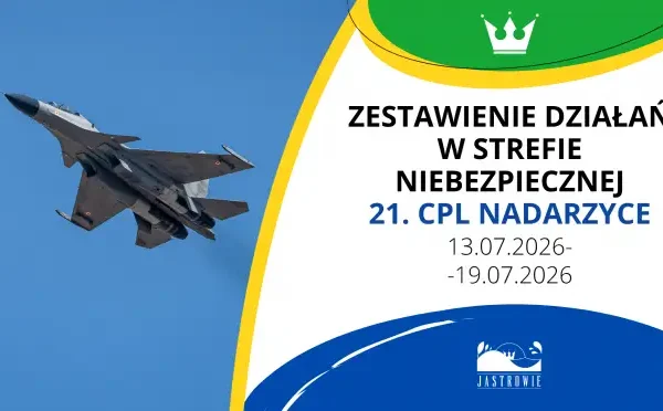 Tygodniowy harmonogram lotów na poligonie w Nadarzycach (13-19 lipca)