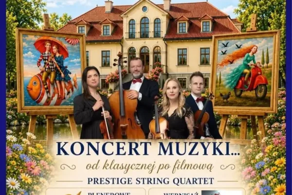 Dwór w rytmach sztuki – niedzielne popołudnie pełne kultury w Grodnie-Dworze
