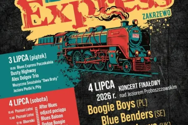 Blues Express w Lipce – muzyka i para w sobotni wieczór