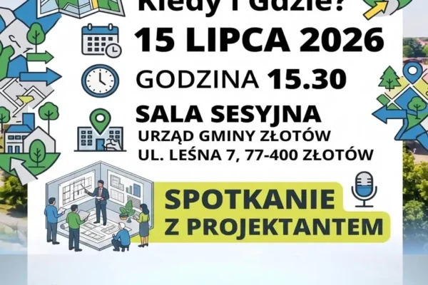 Konsultacje społeczne planu zagospodarowania przestrzennego w Gminie Złotów
