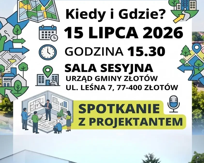 Konsultacje społeczne planu zagospodarowania przestrzennego w Gminie Złotów
