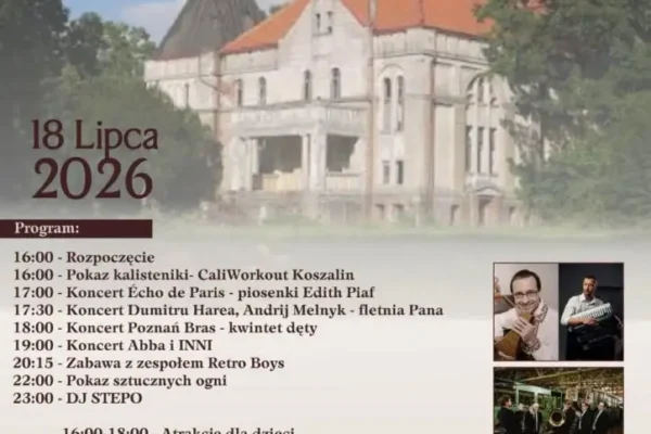 Pałac w Debrznie Wsi zaprasza na wyjątkowe wydarzenie 18 lipca