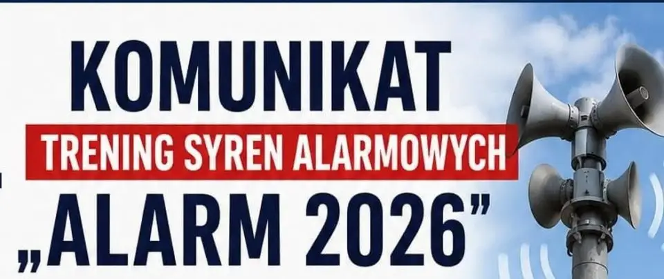 Ogólnopolskie ćwiczenia ALARM-26 – 21 lipca zawyją syreny w gminie Tarnówka