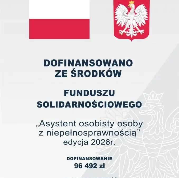 Gmina Tarnówka pozyskała 96 tys. zł na asystentów dla osób z niepełnosprawnościami