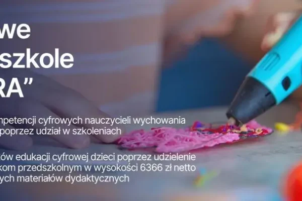 Przedszkole w Lipce stawia na cyfryzację – nowe pomoce dydaktyczne z grantu KPO