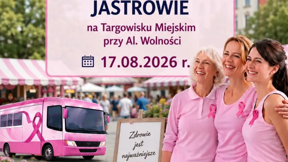 Bezpłatne badania mammograficzne w Jastrowie – zapisz się już teraz