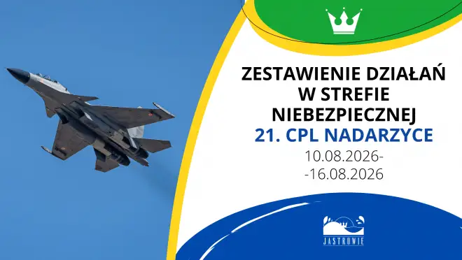 Harmonogram lotów na poligonie w Nadarzycach od 10 do 16 sierpnia