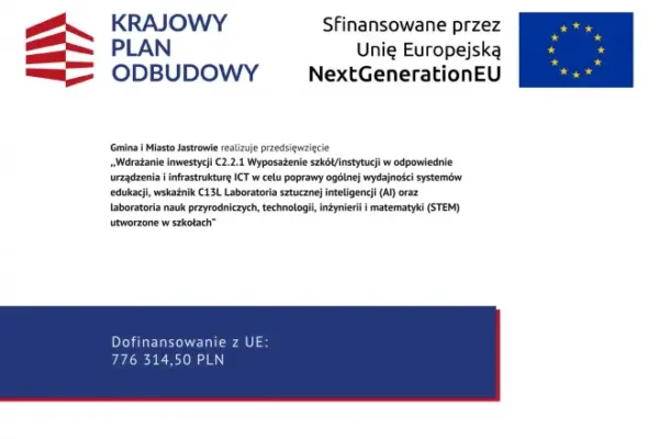 Jastrowie: nowoczesne laboratoria AI w szkołach dzięki funduszom UE