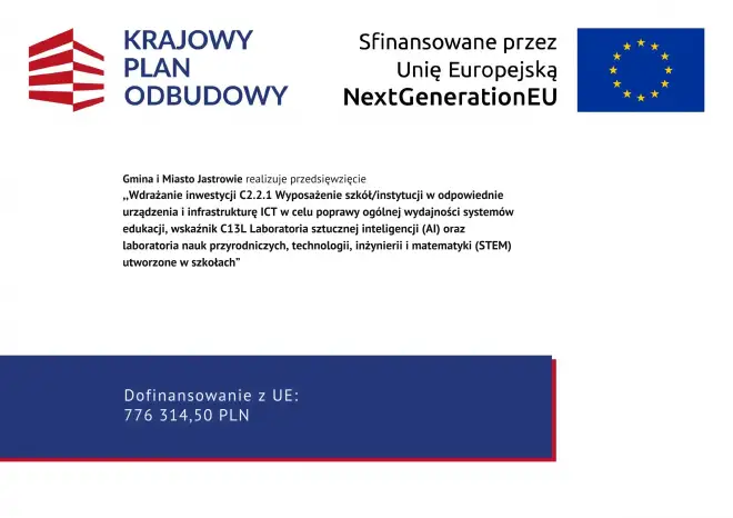 Jastrowie: nowoczesne laboratoria AI w szkołach dzięki funduszom UE