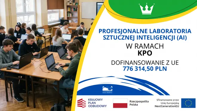 Laboratoria AI w szkołach gminy Jastrowie – 776 tys. zł z UE na nowoczesną edukację