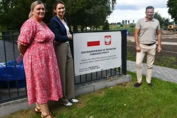 Nowy plac zabaw przy żłobku w Zakrzewie – inwestycja za ponad pół miliona złotych