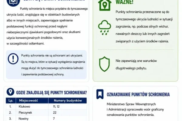 Gmina Złotów: poznaj punkty schronienia w swojej okolicy