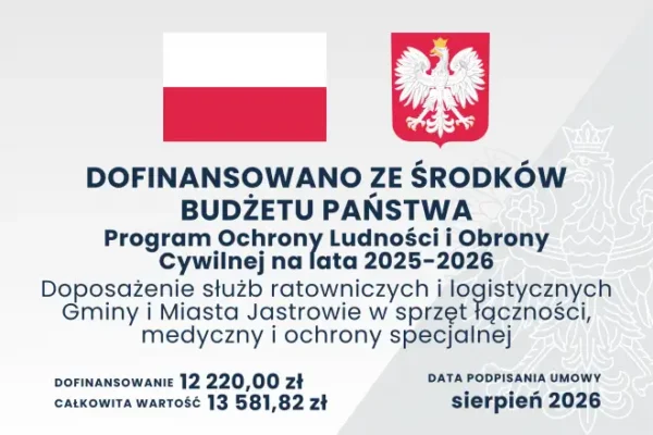 Gmina Jastrowie doposaży służby ratownicze w nowy sprzęt