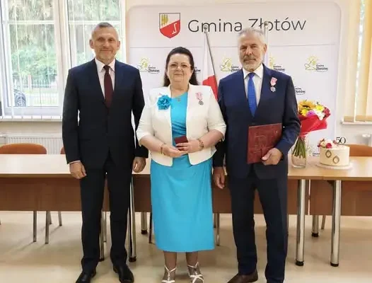 Złote gody w Gminie Złotów – Państwo Begerowie świętowali 50-lecie małżeństwa