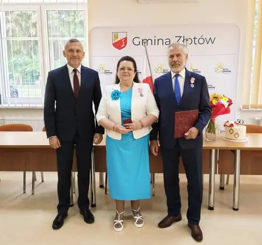 Złote gody w Gminie Złotów – Państwo Begerowie świętowali 50-lecie małżeństwa