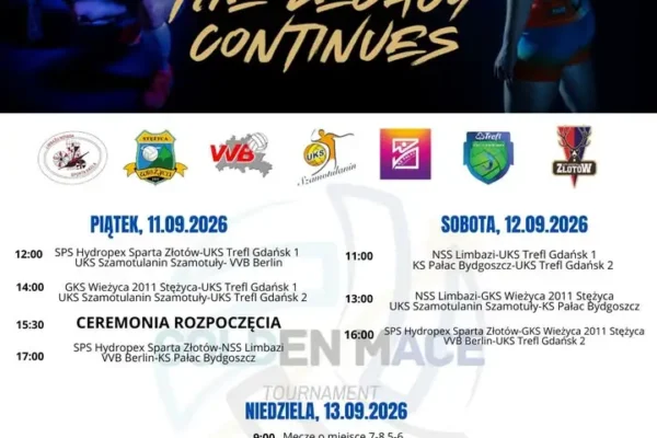 Golden Mace Tournament 3.0 w Zakrzewie – trzydniowe święto siatkówki
