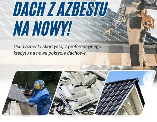 Preferencyjny kredyt na wymianę dachu z azbestu — wsparcie z WFOŚiGW w Poznaniu