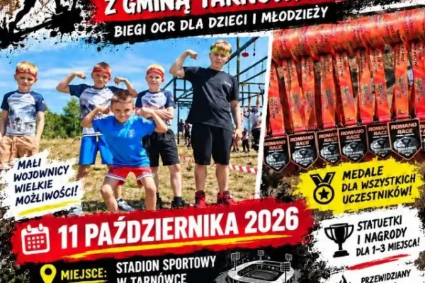 Romano Race z Gminą Tarnówka – bieg z przeszkodami dla dzieci i młodzieży