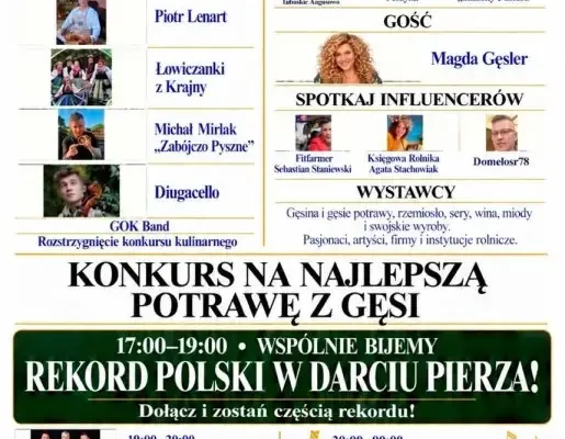 Gęsiada na Krajnie w Stołuńsku – święto gęsi, kuchni i lokalnych tradycji