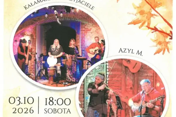 Jesienny wieczór z poezją śpiewaną w Plecęminie